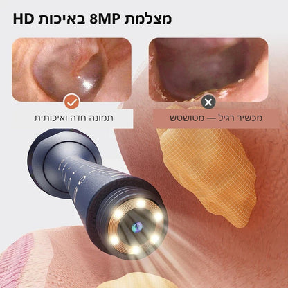 ZIVLO EarVision - מצלמת 8MP באיכות HD